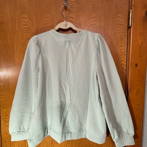 Amazon Women's Mint Green Sweatshirt - Picture 2 of 7